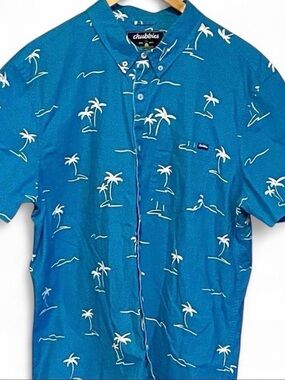 Chubbies Men’s Hawaiin Button Down Shirt P-P23” L-29”